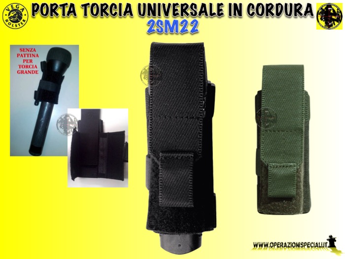 Operazioni Speciali - Porta Torcia Universale in Cordura 2SM22 Vega Holster