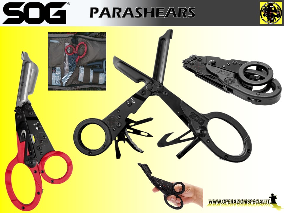 Operazioni Speciali - Parashears SOG Forbici Paramedico